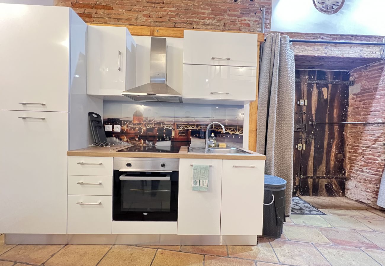 Appartement à Toulouse - La Romance - Loft Ancien au coeur de Toulouse
