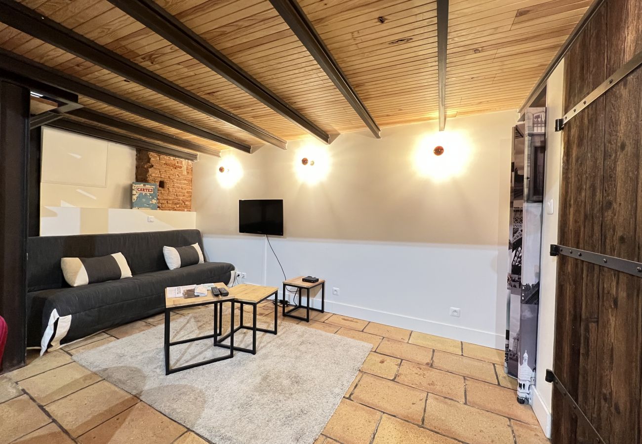 Appartement à Toulouse - La Romance - Loft Ancien au coeur de Toulouse