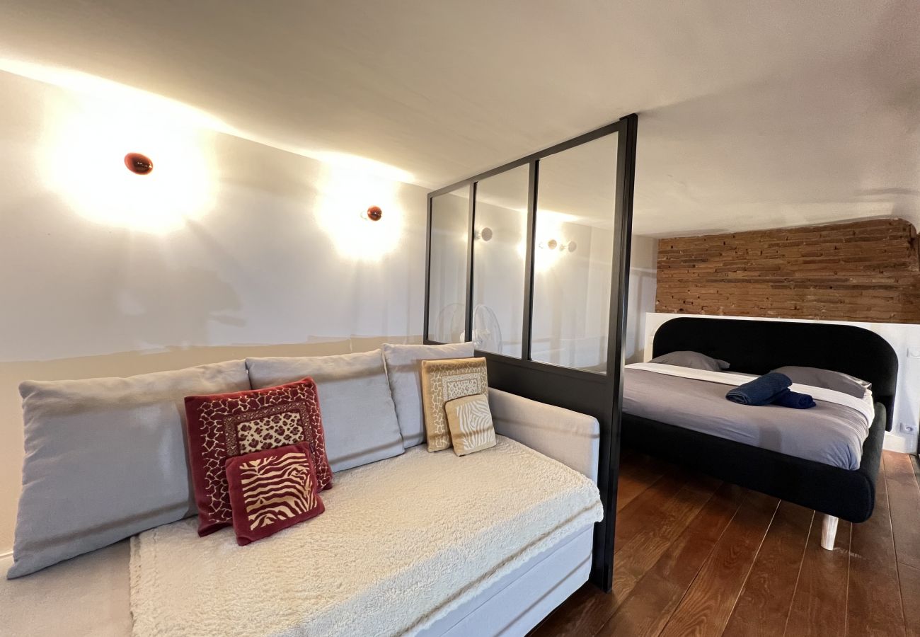 Appartement à Toulouse - La Romance - Loft Ancien au coeur de Toulouse