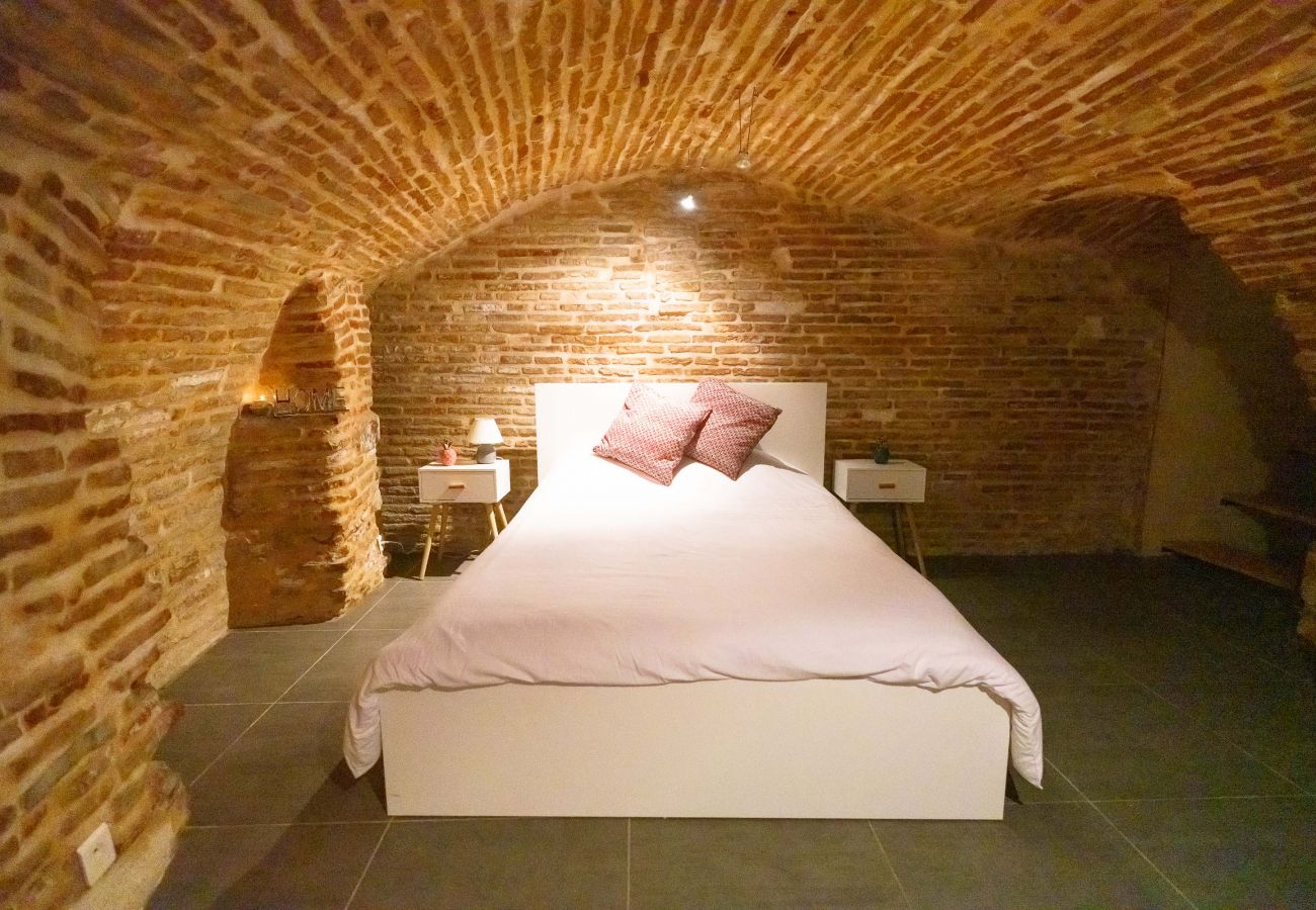 Appartement à Toulouse - Le Nightflyer : Atypique T2 Climatisé