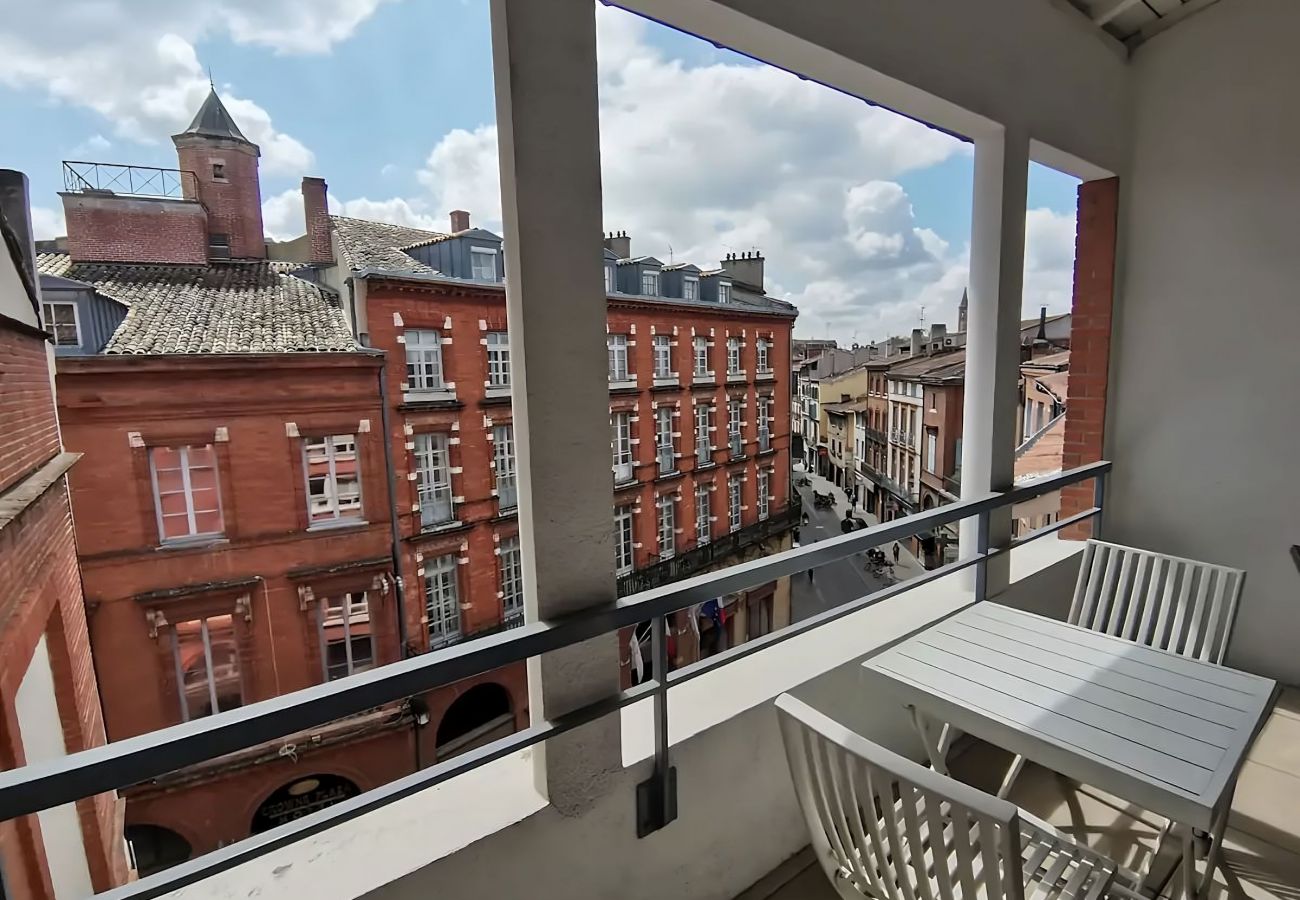 Appartement à Toulouse - L'Arcade : remarquable duplex sur le Capitole