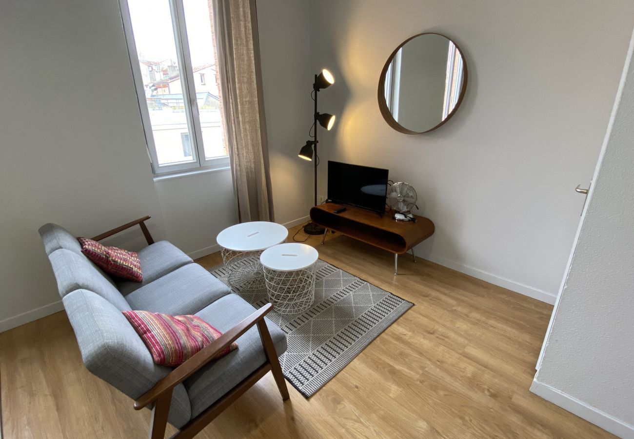 Appartement à Toulouse - Le Saint-Aubin : élégant T2 près des Ramblas