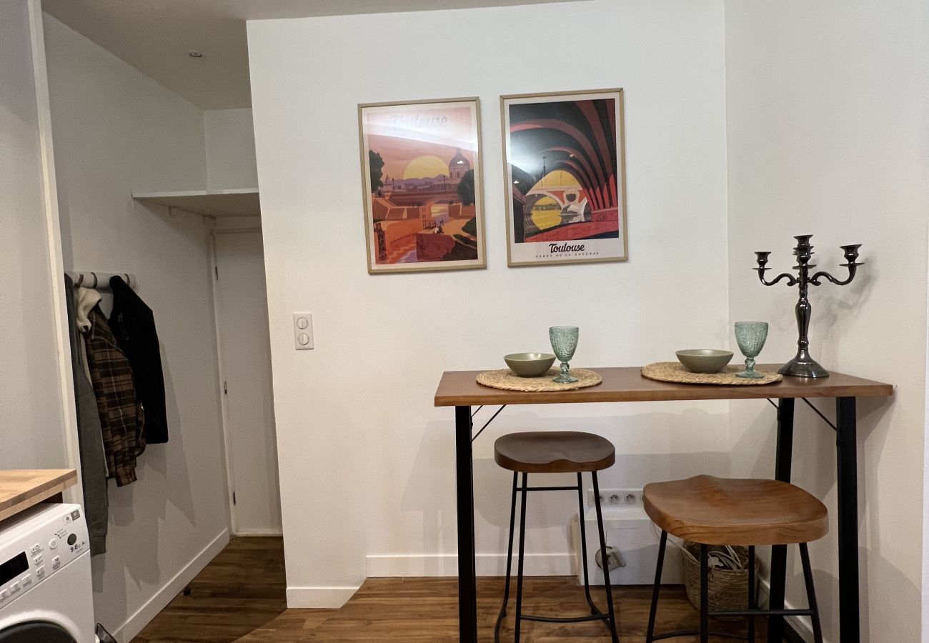 Appartement à Toulouse - Le Câlin: 2p proche Gare SNCF & Centre Ville