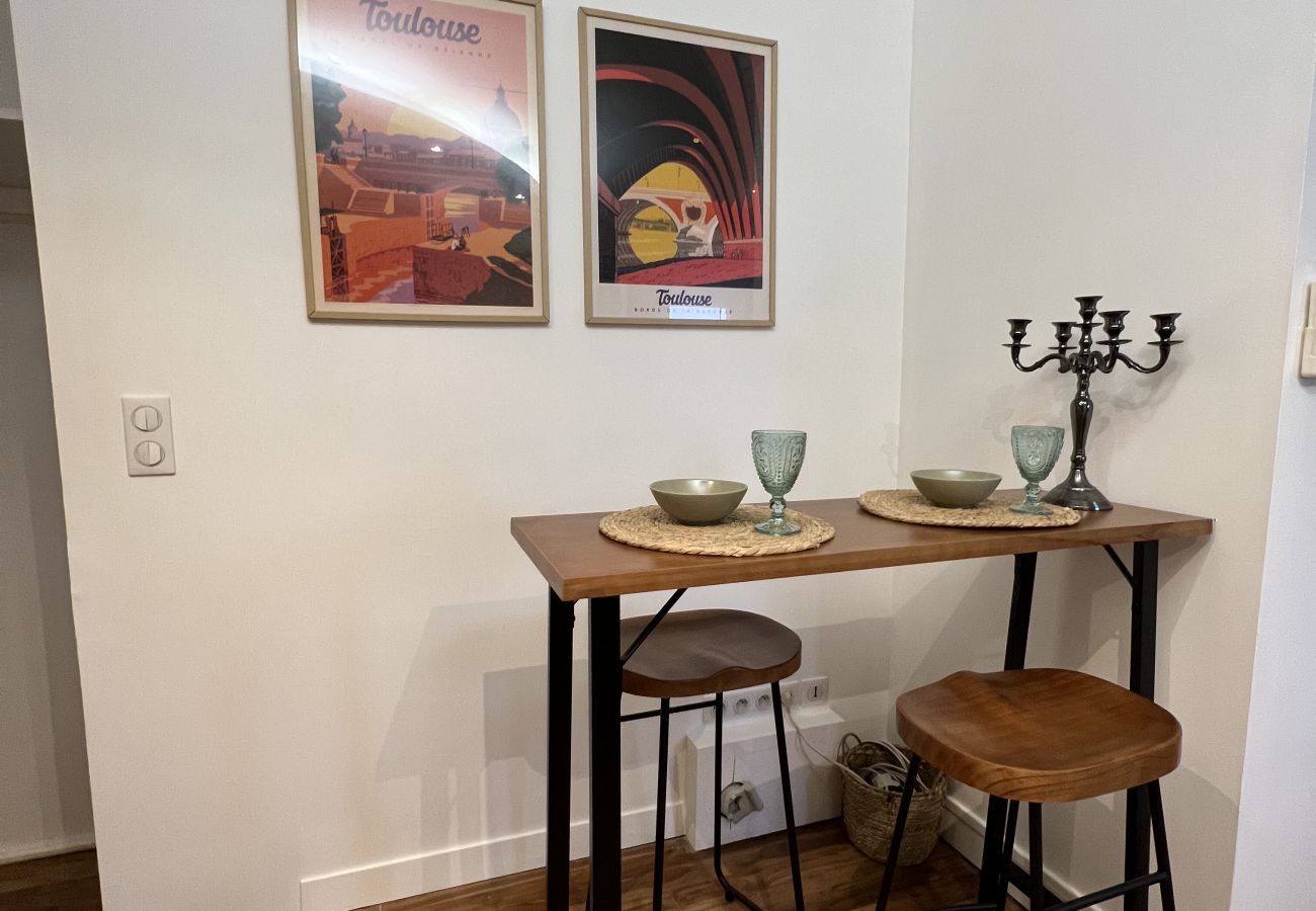 Appartement à Toulouse - Le Câlin: 2p proche Gare SNCF & Centre Ville