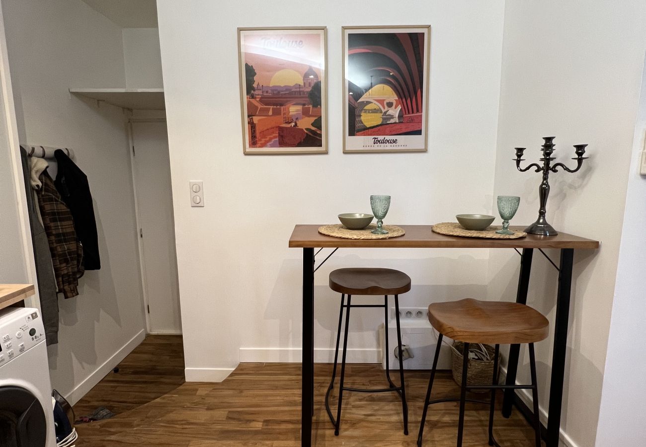 Appartement à Toulouse - Le Câlin: 2p proche Gare SNCF & Centre Ville
