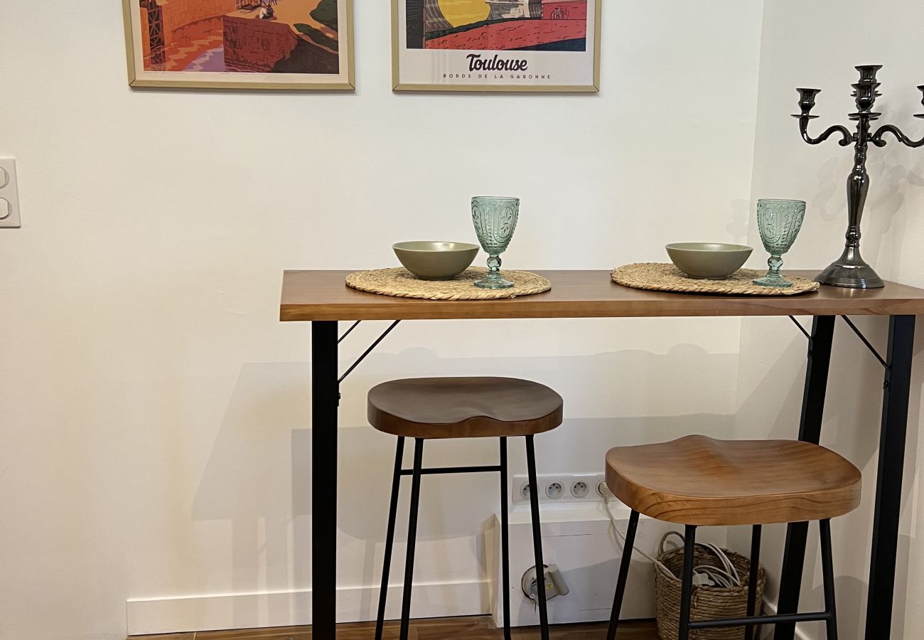 Appartement à Toulouse - Le Câlin: 2p proche Gare SNCF & Centre Ville