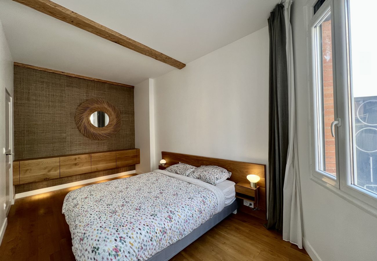 Appartement à Toulouse - Woody - T3 chaleureux au cœur de Saint-Aubin