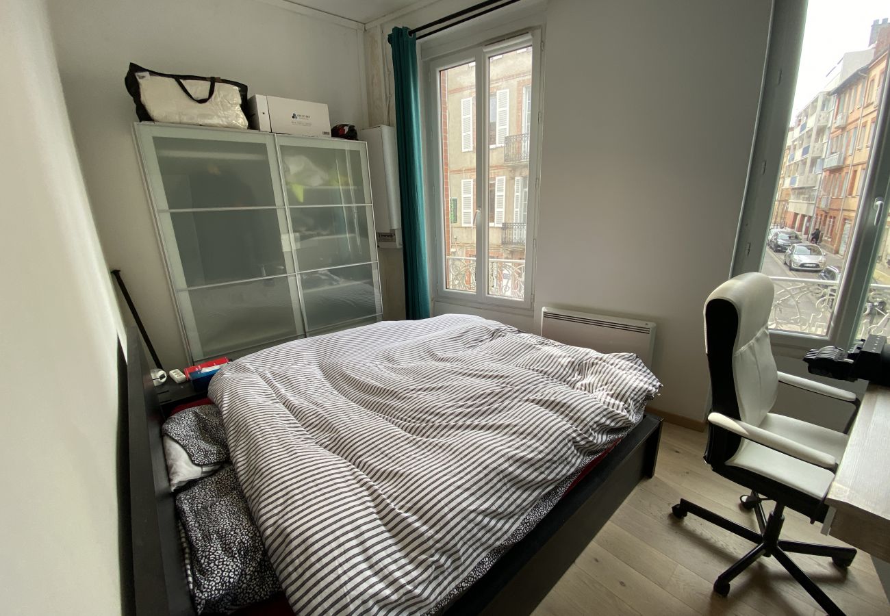 Appartement à Toulouse - Le Concorde : T2 mur de brique proche Gare