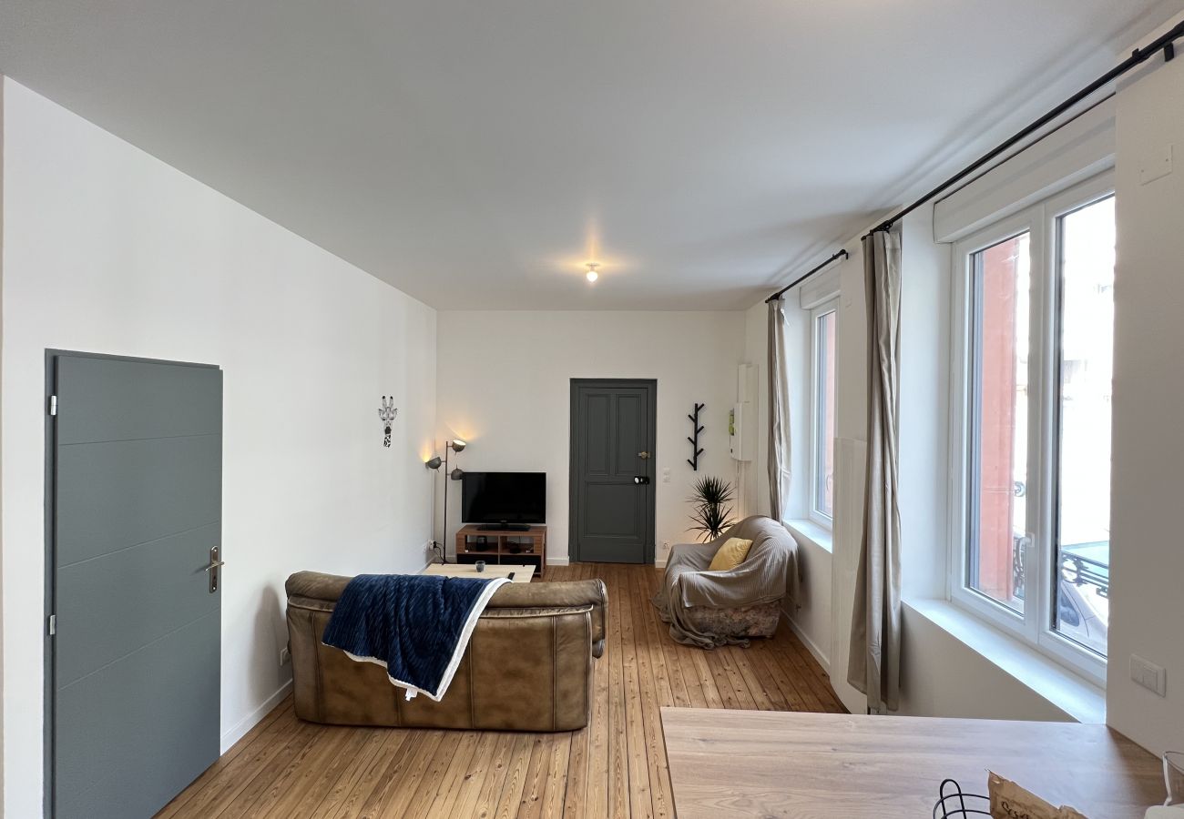Appartement à Toulouse - Le Vintage - T3 Toulousain atypique en souplex