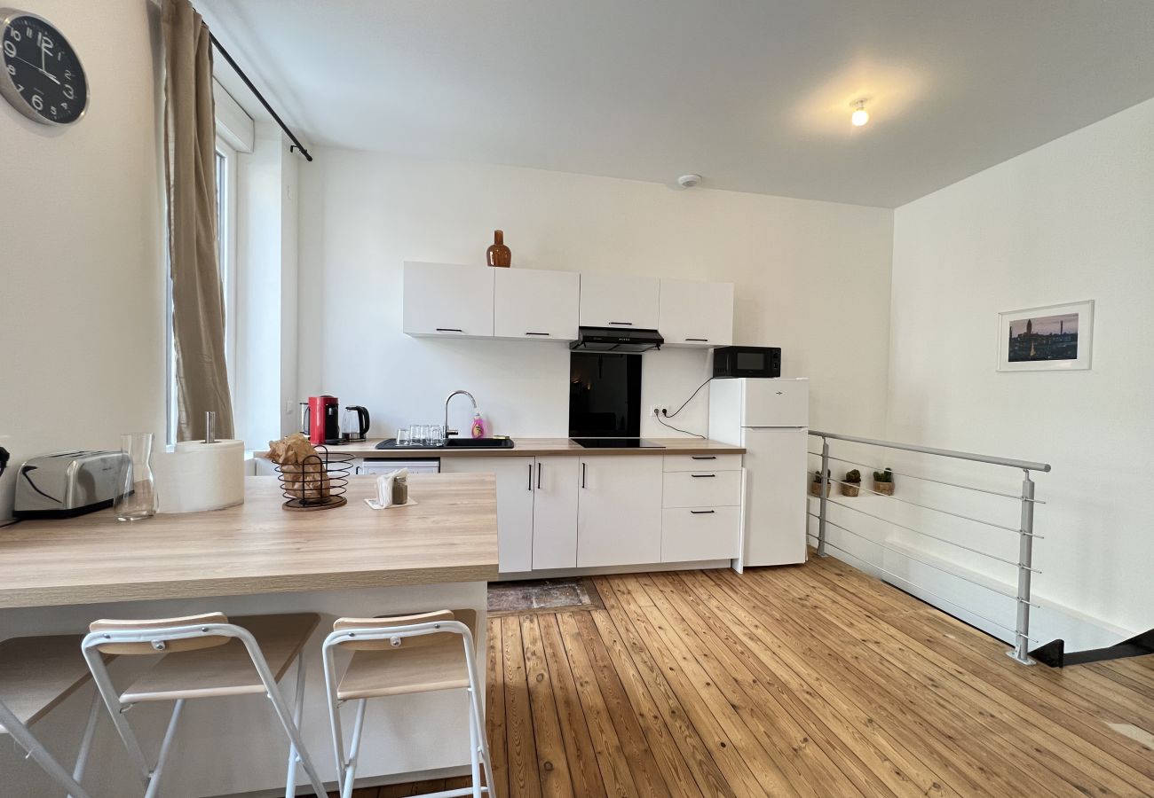 Appartement à Toulouse - Le Vintage - T3 Toulousain atypique en souplex