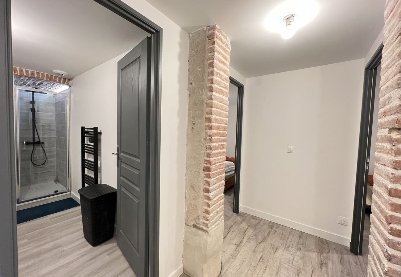 Appartement à Toulouse - Le Vintage - T3 Toulousain atypique en souplex