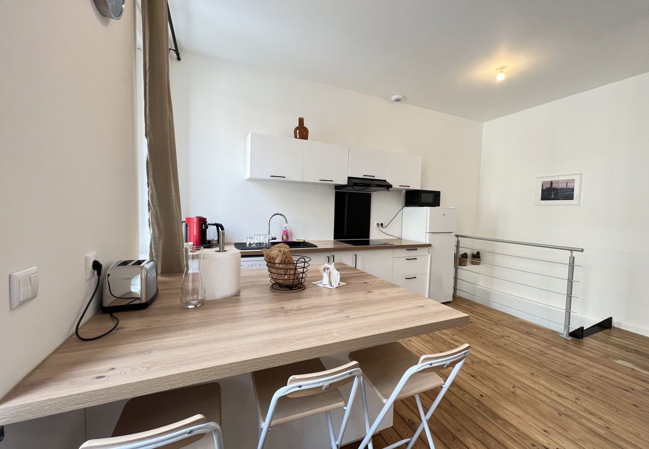 Appartement à Toulouse - Le Vintage - T3 Toulousain atypique en souplex