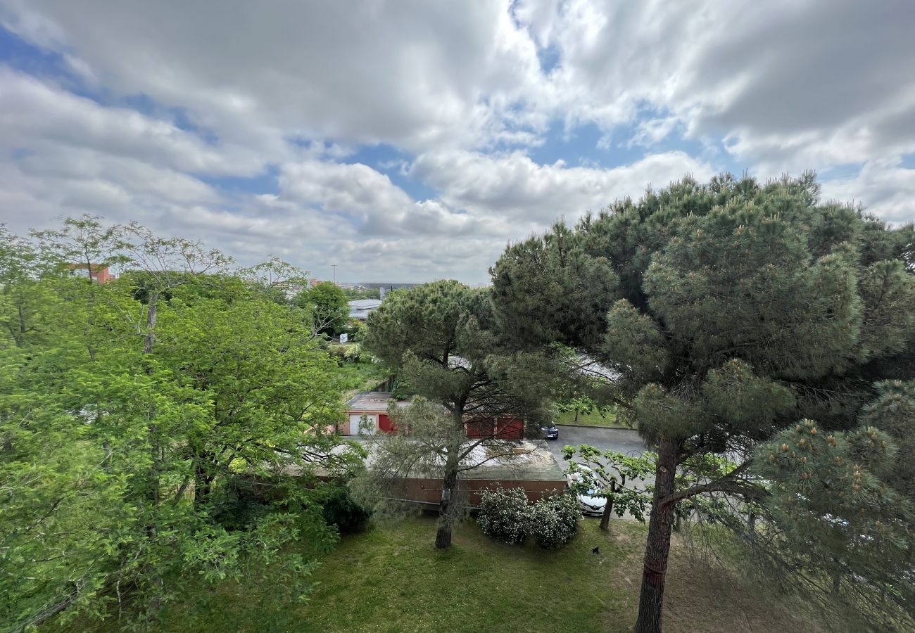 Appartement à Toulouse - Le surfeur : T2 avec jolie vue proche Zénith