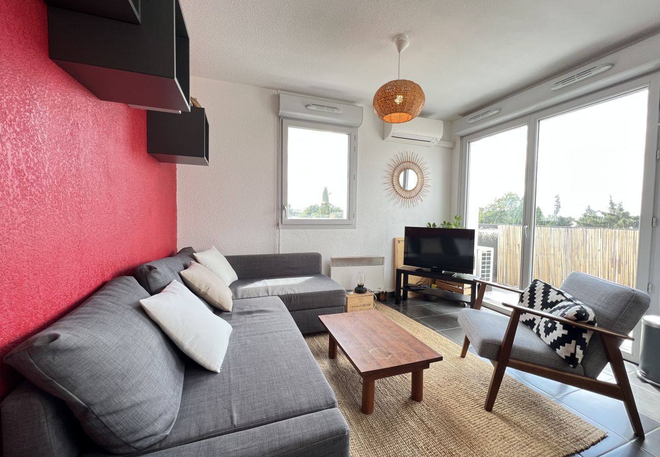 Appartement à Toulouse - Le Pavot - 4p, terrasse & vue imprenable / parking