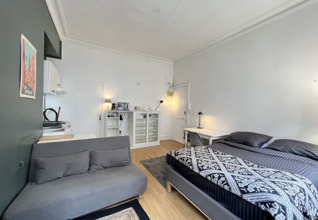 Studio à Toulouse - Le Relax - 2p - agréable & confortable /Métro/Gare