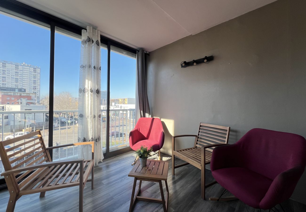 Appartement à Toulouse - Boheme - 6p - Spacieux 3ch / Balcon / Wifi / Métro