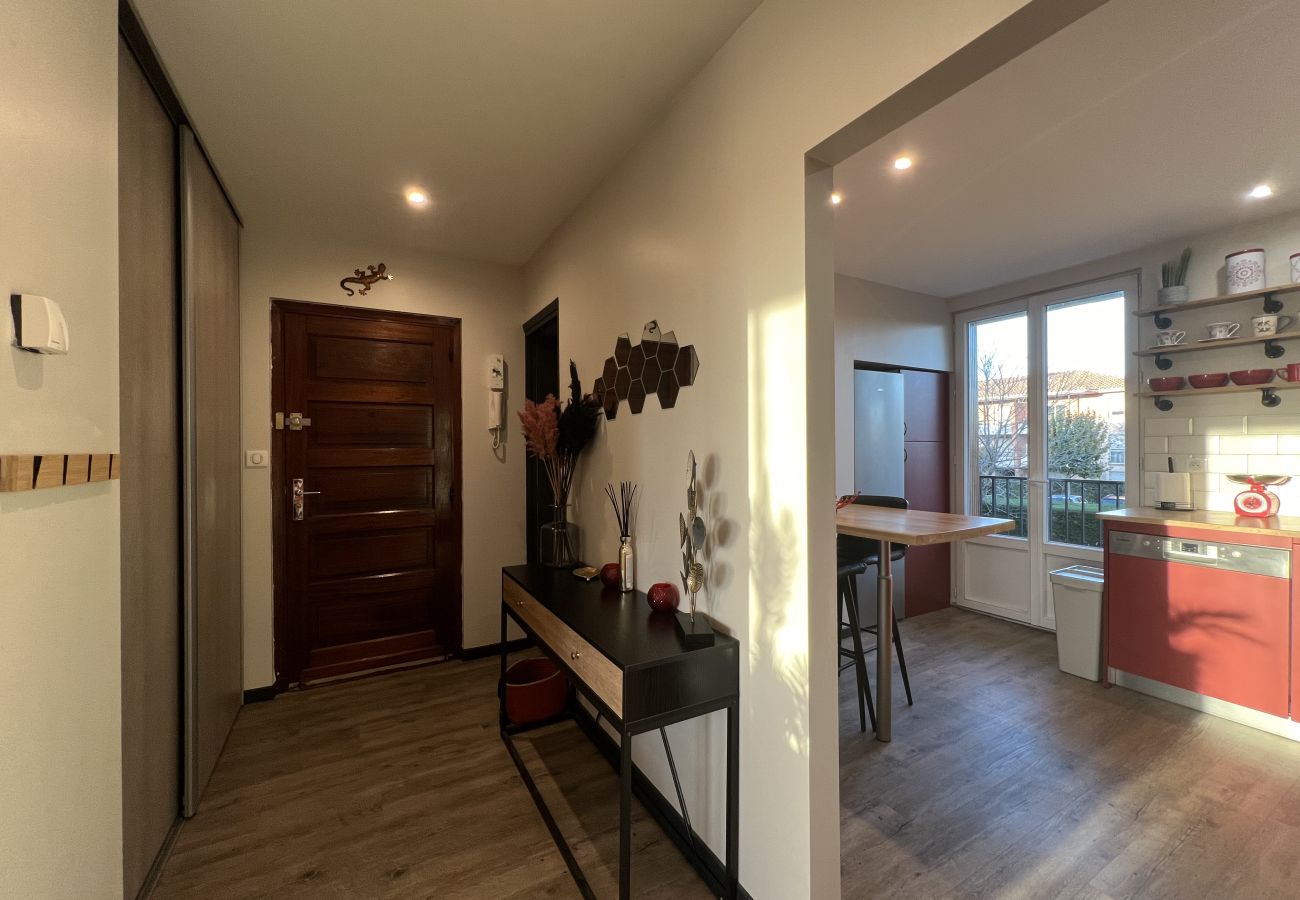 Appartement à Toulouse - Le Floral - 2p - Lumineux & Calme - Parking/Wifi