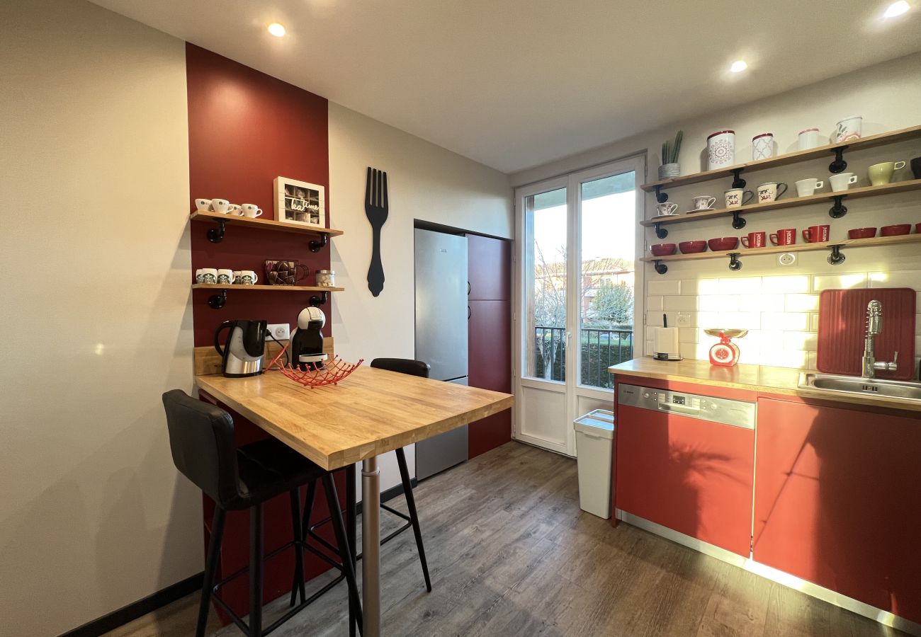 Appartement à Toulouse - Le Floral - 2p - Lumineux & Calme - Parking/Wifi