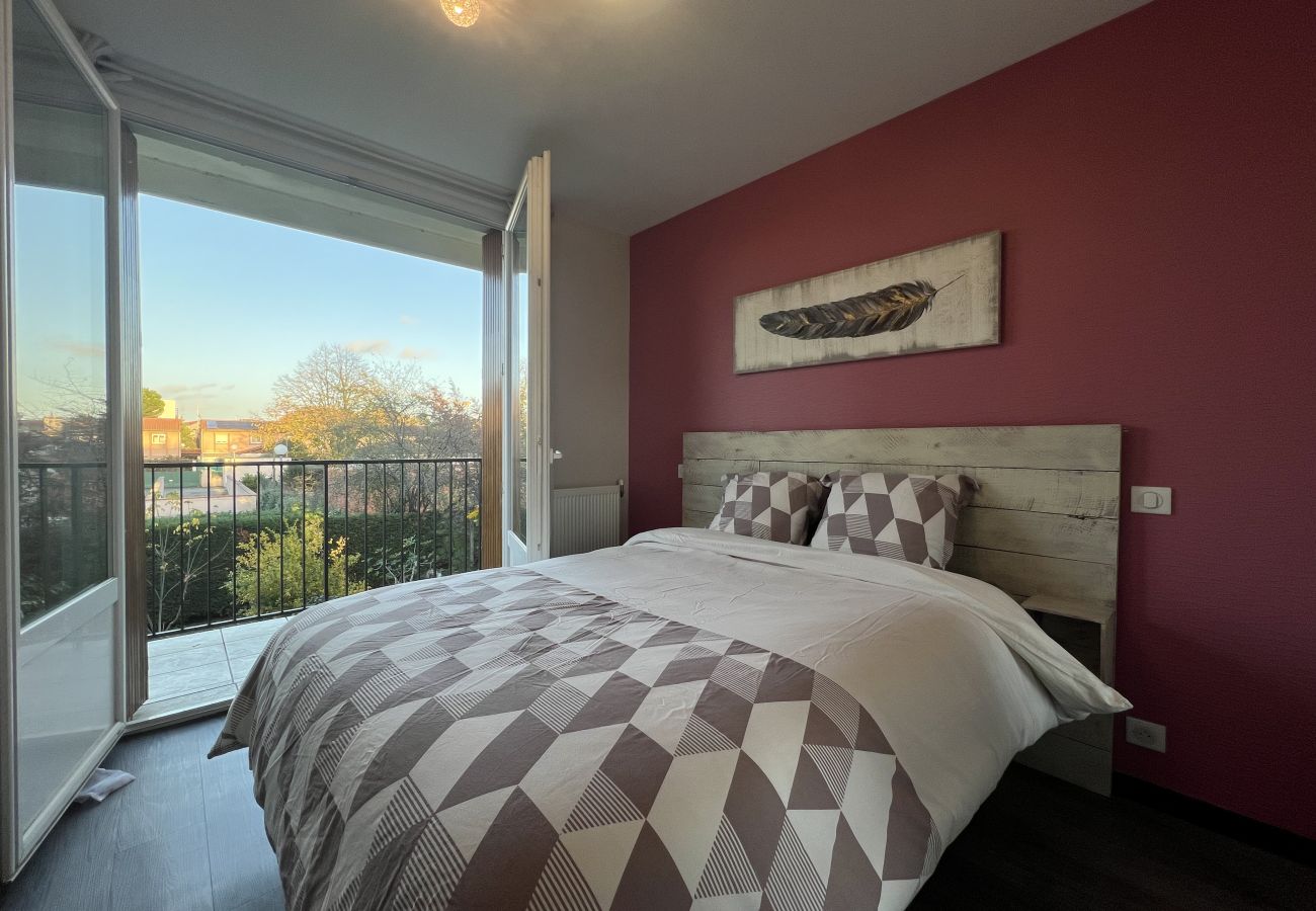 Appartement à Toulouse - Le Floral - 2p - Lumineux & Calme - Parking/Wifi