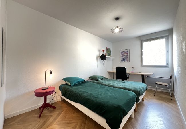 Appartement à Toulouse - Le Flower - 4p - Lumineux & Calme /Balcon/Parking