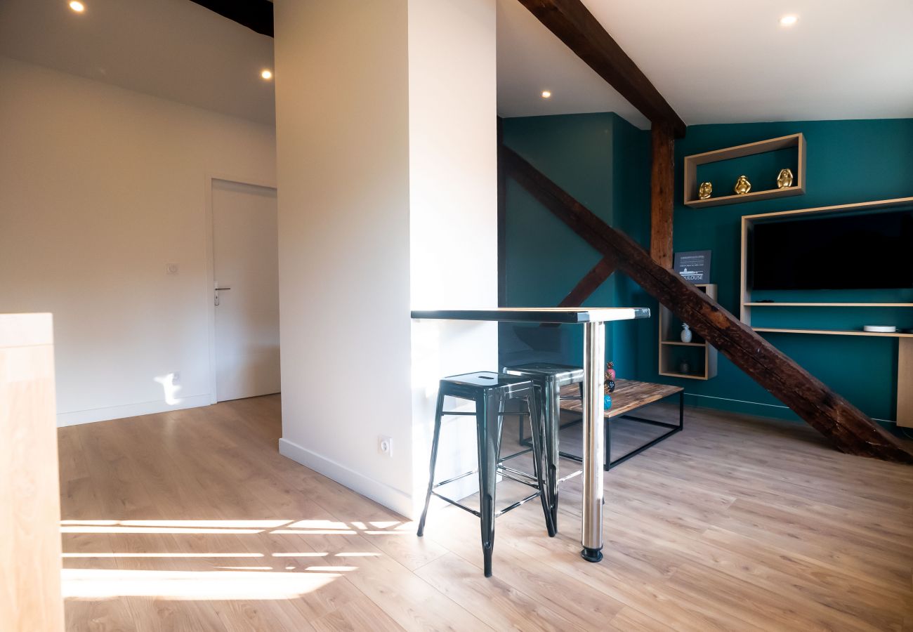 Apartment in Toulouse - Le Puits-Clos : T2 sous les toits proche Capitole