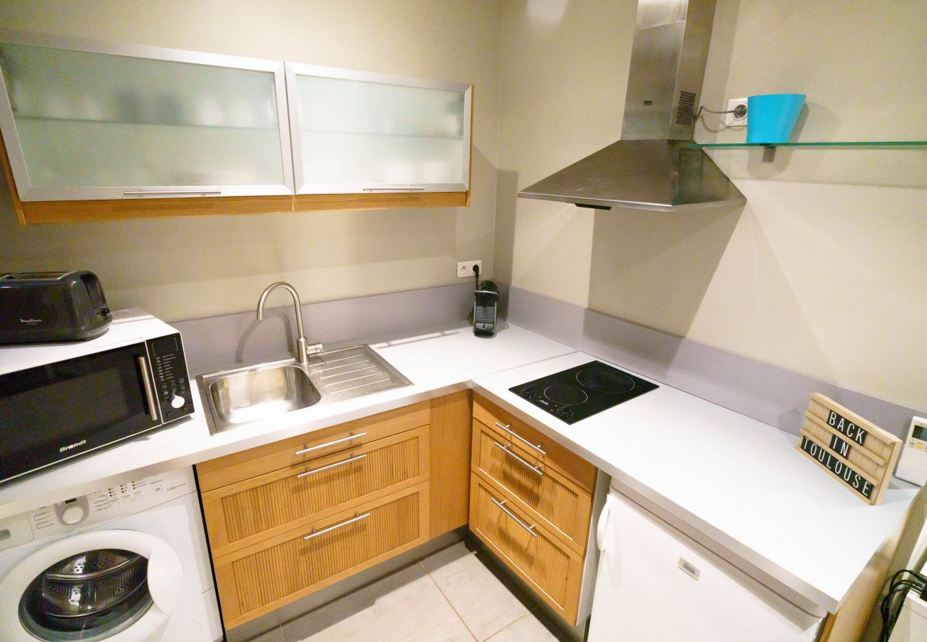 Apartment in Toulouse - Le Nightflyer : Atypique T2 Climatisé
