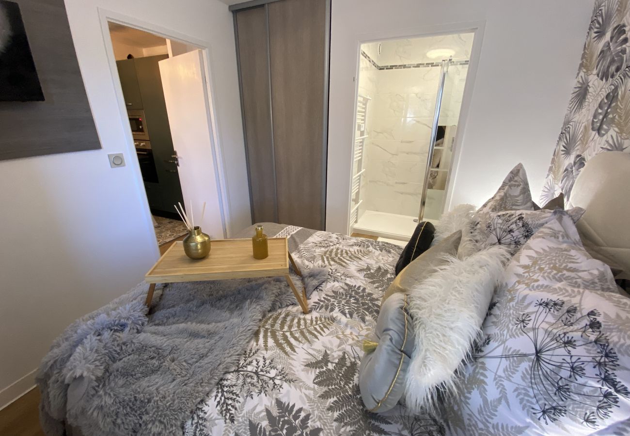 Apartment in Blagnac - Le Jungle : T2 avec Jardin et Jacuzzi
