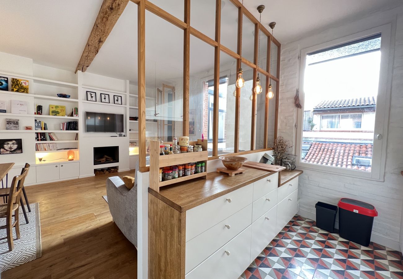 Apartment in Toulouse - Woody - T3 chaleureux au cœur de Saint-Aubin