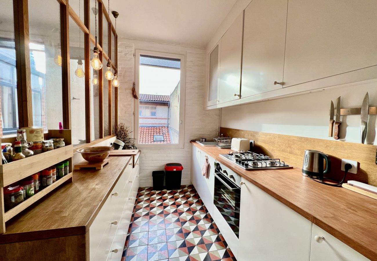 Apartment in Toulouse - Woody - T3 chaleureux au cœur de Saint-Aubin