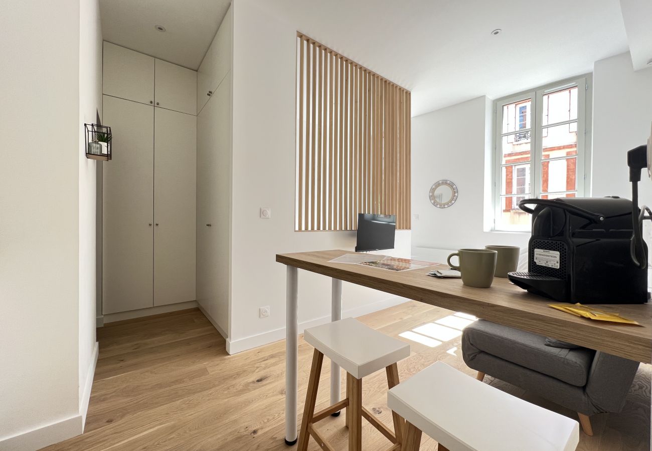 Studio in Toulouse - Le Choupi - agréable & lumineux, proche Gare SNCF