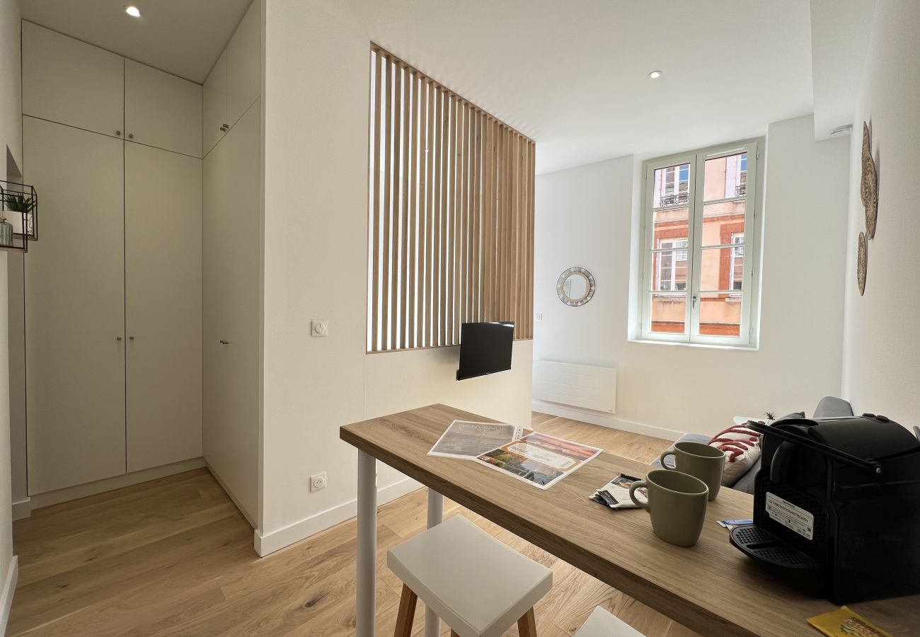 Studio in Toulouse - Le Choupi - agréable & lumineux, proche Gare SNCF
