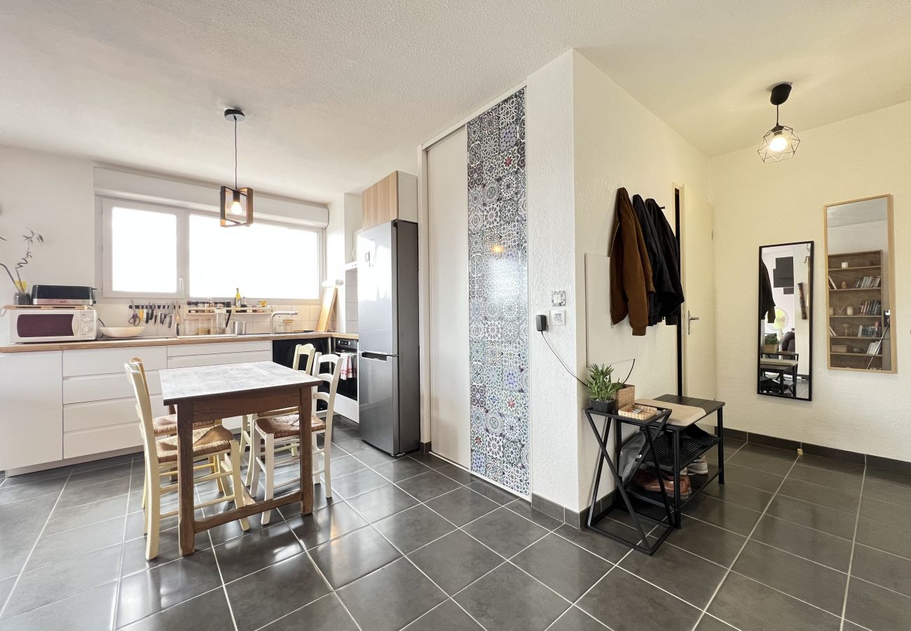 Apartment in Toulouse - Le Pavot - appt 4p, climatisé avec vue imprenable