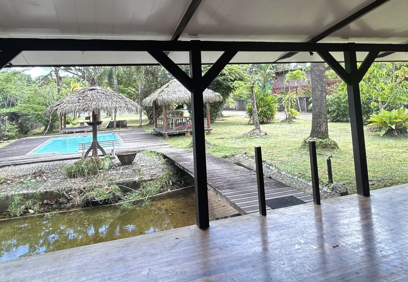 Villa in Matoury - La Villa des Palmiers Bleus - Piscine & Jardin