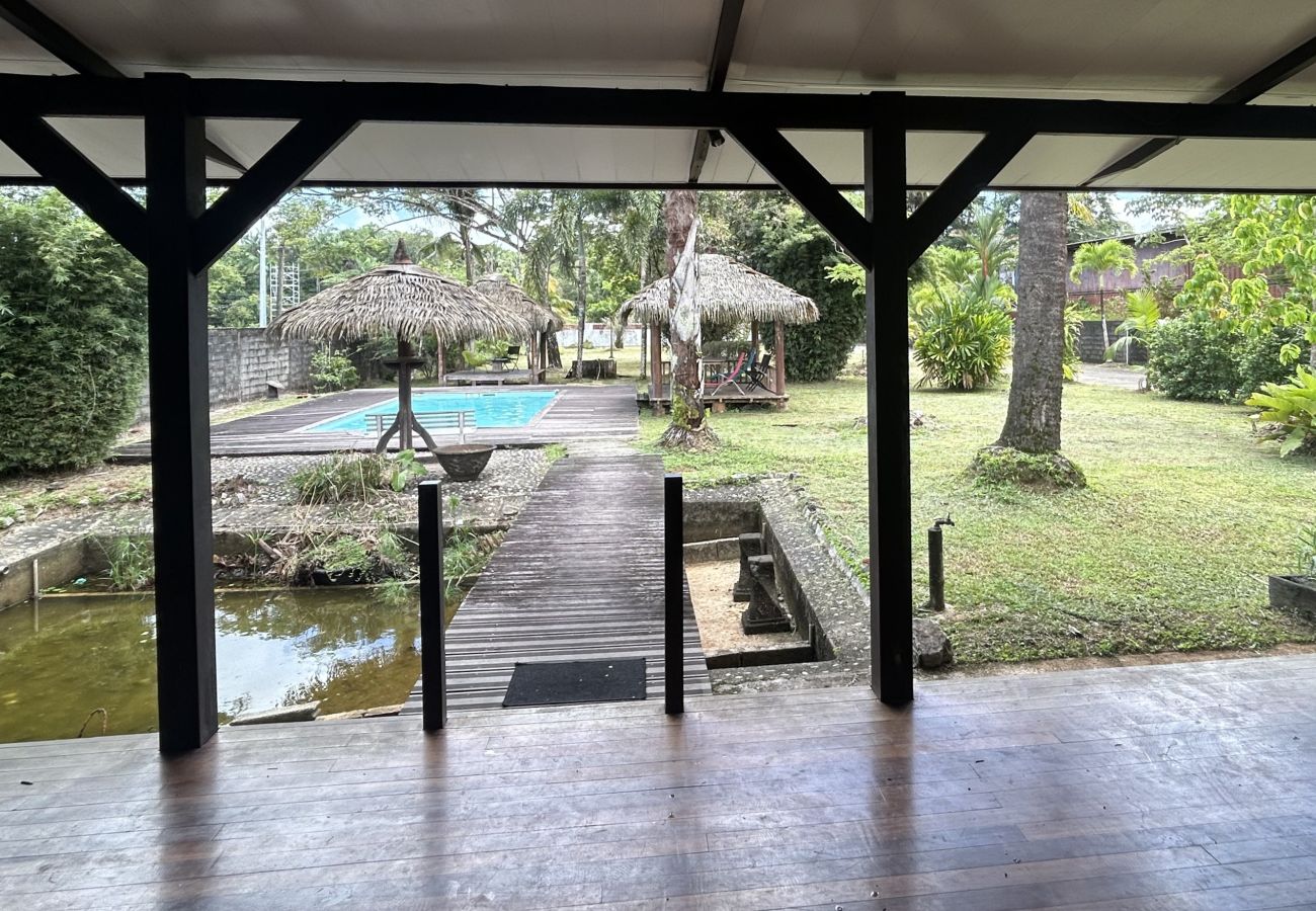 Villa in Matoury - La Villa des Palmiers Bleus - Piscine & Jardin
