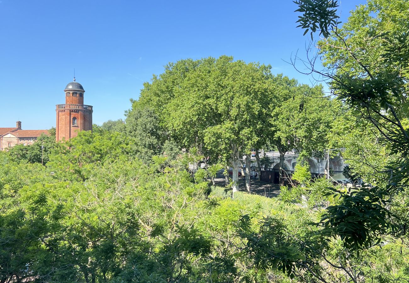 Apartment in Toulouse - Le Tower au coeur de Toulouse avec Parking et vue
