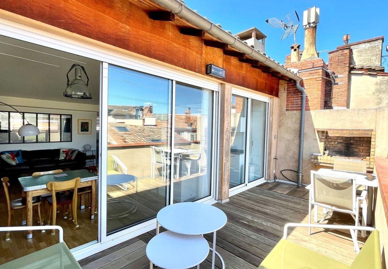 Apartment in Toulouse - Jacobin - Hypercentre, Rooftop, Parking & Clim